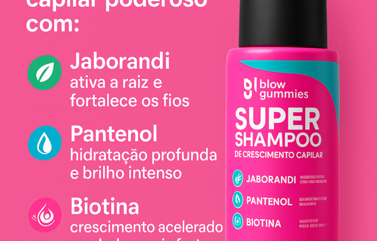 Super Shampo Com Super Ativos